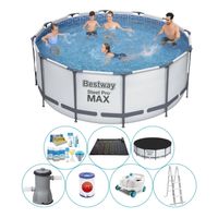 Bestway Steel Pro MAX Rond 366x122 cm - Zwembad Bundel