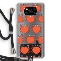 Krab: Xiaomi Poco X3 NFC Transparant Hoesje met koord
