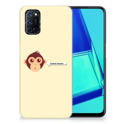 OPPO A52 | A72 Telefoonhoesje met Naam Monkey OPPO A52 | A72 Telefoonhoesje met Naam Monkey