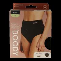 Boody Menstruatieondergoed tailleslip zwart normaal/hevi 1 Stuks