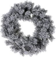 Kerstkrans - groen met sneeuw - 50 cm Kerstkrans - groen met sneeuw - 50 cm