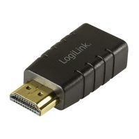 LogiLink HD0105 kabeladapter/verloopstukje HDMI Zwart - thumbnail