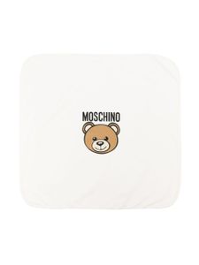 Moschino Kids matelas à langer à logo imprimé - Blanc