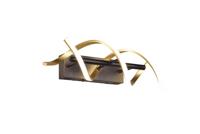 Trio Design wandlampSequence zwart met goud - 241810208
