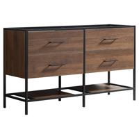Onderkast Differnz Industrial 139 cm Bruin Differnz