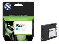 Inktcartridge HP F6U16AE 953XL blauw HC - thumbnail