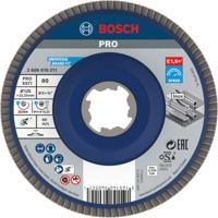 Bosch Accessoires X-LOCK Lamellenschijf Best for Metal recht, kunststof, Ø125mm, G 80, X571 - 1 stuk(s) - 2608619211