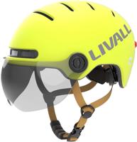 Livall l23 - urban led bike helmet with visor