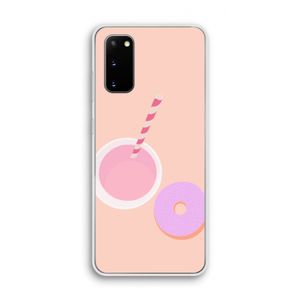 Donut: Samsung Galaxy S20 Transparant Hoesje
