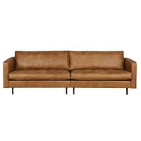 BePureHome Rodeo Classic 3-zitsbank - Eco-leder -  Cognac