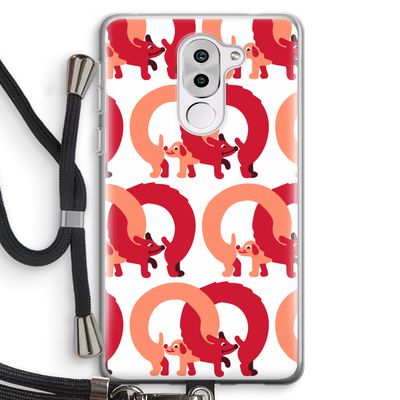 Dogs: Honor 6X Transparant Hoesje met koord