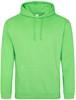 Just Cool JH001 College Hoodie - Lime Green - M