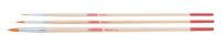 Talens Art Creation penselenset polyester rond, set met 3 penselen