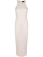 ANOUKI robe mi-longue à dos nageur - Blanc