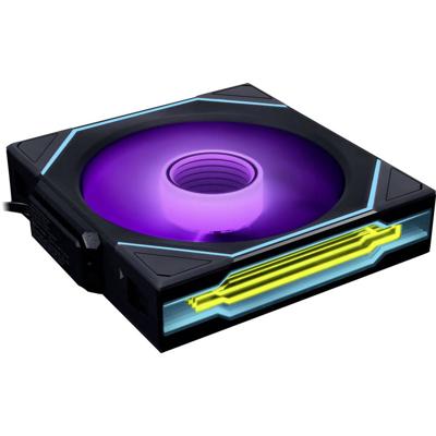 Lian Li UNI FAN SL-INF PC-ventilator Zwart (b x h x d) 120 x 28 x 122 mm
