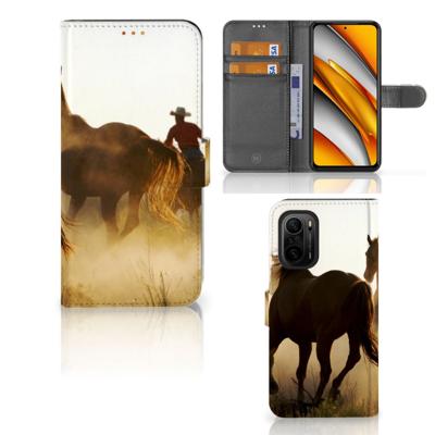 Poco F3 | Xiaomi Mi 11i | Telefoonhoesje | Met pasjeshouder | Design Cowboy