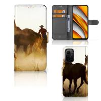 Poco F3 | Xiaomi Mi 11i | Telefoonhoesje | Met pasjeshouder | Design Cowboy