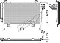 Condensor, airconditioning DENSO, u.a. für Mazda - thumbnail