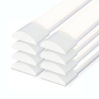 Set van 8 LED Batten 120cm - 40 Watt 5600 lumen (140lm/W) - 4000K neutraal wit - Vervangt 330W - Samsung SMD LED chips - Flikkervrij - IP20 Stofdicht - Onderbouwverlichting