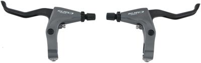 SHIMANO Br.lever shim. claris pair sil.w.cab.+sle.