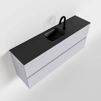 Toiletmeubel Mondiaz Ada | 120 cm | Meubelkleur Cale | Lex wastafel Urban Midden | 1 kraangat
