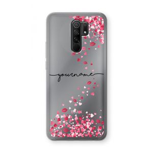 Hartjes en kusjes: Xiaomi Redmi 9 Transparant Hoesje