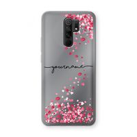 Hartjes en kusjes: Xiaomi Redmi 9 Transparant Hoesje