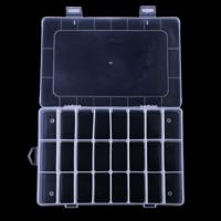 HENGJIA qt022 twintig vier raster waterdichte Multifunction visserij Gear opslag transparante Fishing Tackle gereedschapskist