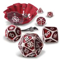 Enhance Tabletop Series Metal RPG Dice Set Red (7) Enhance Tabletop Series Metal RPG Dice Set Red (7)