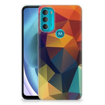 Motorola Moto G71 5G | TPU Hoesje | Polygon Color