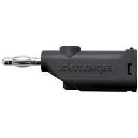 Schützinger DI FK 20 L Ni / 2.5 / SW Veerkorfstekker Zwart 1 stuk(s)