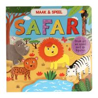 Wins Holland Maak & speel boek - safari