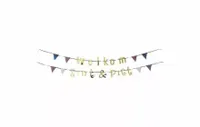 Letterslinger Sint en Piet 2m x1,5m - thumbnail