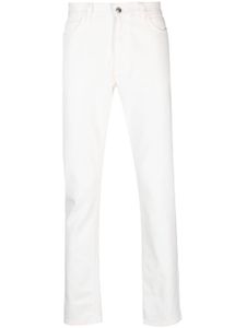 Zegna jean à coupe droite - Blanc