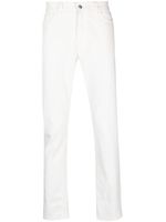 Zegna mid-rise straight-leg jeans - Blanc