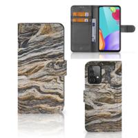 Samsung Galaxy A52 | Bookcase | Steen | Portemonnee hoesje