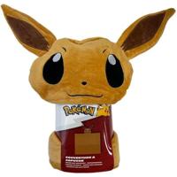 3D Fleece Deken met Capuchon - POKEMON - Eevee - 120 x 150 cm
