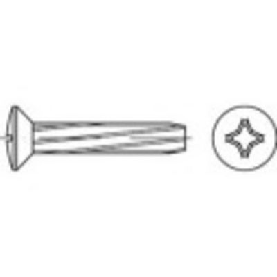 TOOLCRAFT 141827 Tapschroeven M4 8 mm Kruiskop Phillips DIN 7516 Staal Galvanisch verzinkt 2000 stuk(s) TOOLCRAFT 141827 Tapschroeven M4 8 mm Kruiskop Phillips DIN 7516 Staal Galvanisch verzinkt 2000 stuk(s)