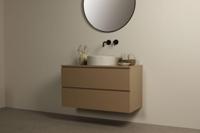 Badezimmermöbel Beige Iva 100 cm