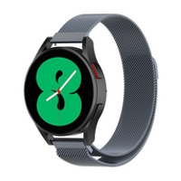 Milanese bandje - Space Grey - Xiaomi Mi Watch / Xiaomi Watch S1 / S1 Pro / S1 Active / Watch S2 - thumbnail