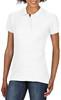 Gildan G64800L Softstyle® Women´s Piqué Polo - White - L