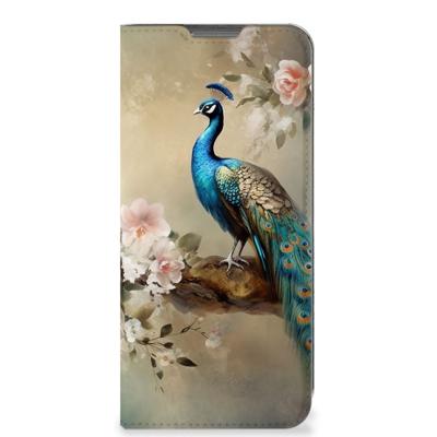 Hoesje maken voor OPPO A77 5G | A57 5G Vintage Pauwen Hoesje maken voor OPPO A77 5G | A57 5G Vintage Pauwen