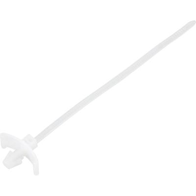 TRU COMPONENTS TC-13030668 TC-WM-100-2.5-N Kabelbinder 100 mm 2.5 mm Natuur Met vleugelsluiting, Chemische bestandigheid 100 stuk(s)