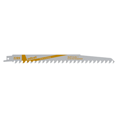 Wolfcraft Sabelzaagbladen | CV | L240mm | 2 stuks - 2289000