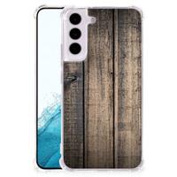 Samsung Galaxy S22 Stevig Telefoonhoesje Steigerhout