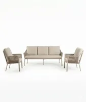 Tierra Outdoor low diningset liv champagne