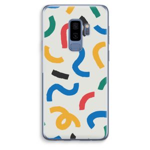 Illustratieve pop 2: Samsung Galaxy S9 Plus Transparant Hoesje