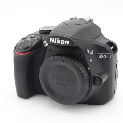 Nikon D3400 body zwart occasion