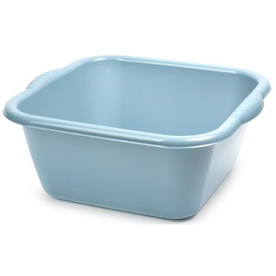 Plasticforte afwasteil - afwasbak - vierkant - kunststof - 15 liter - 39 x 16 cm - Blauw - wasteil