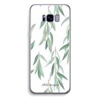 Branch up your life: Samsung Galaxy S8 Plus Transparant Hoesje